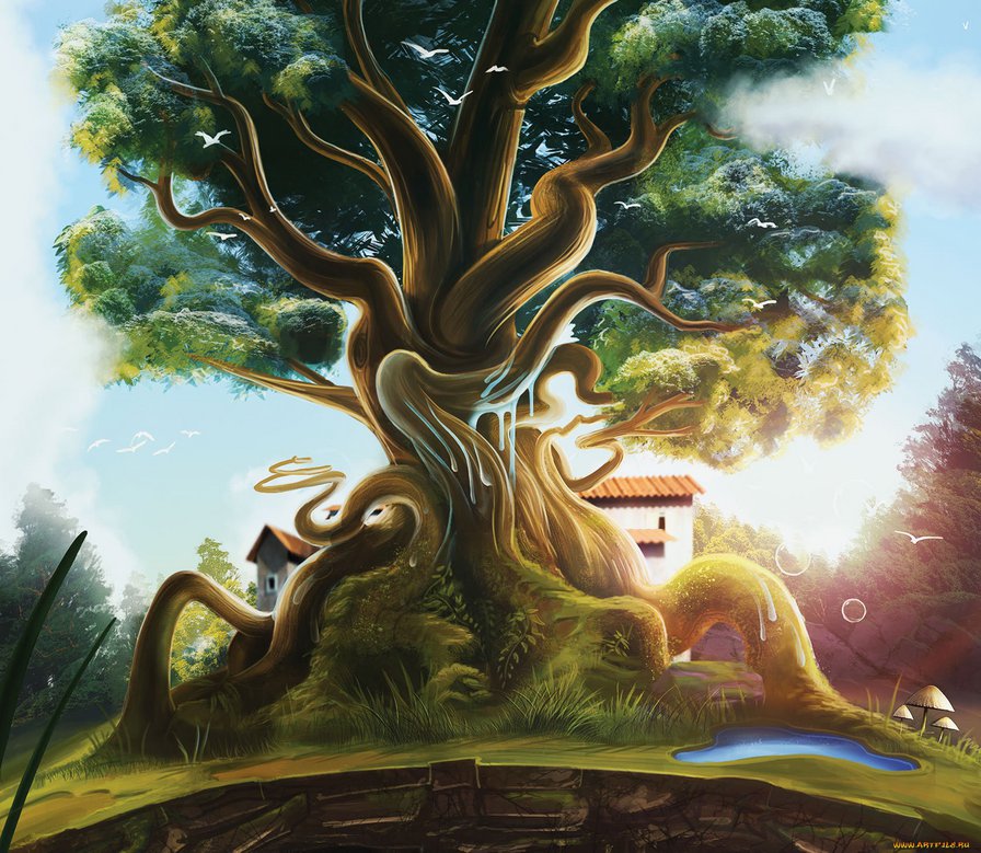 волшебное дерево - оригинал