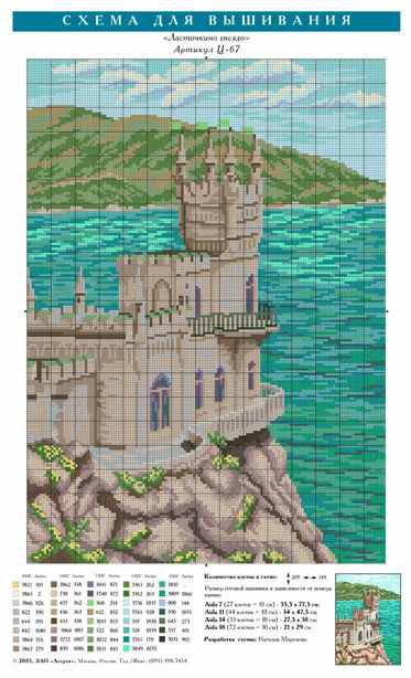 Ласточкино гнездо - оригинал