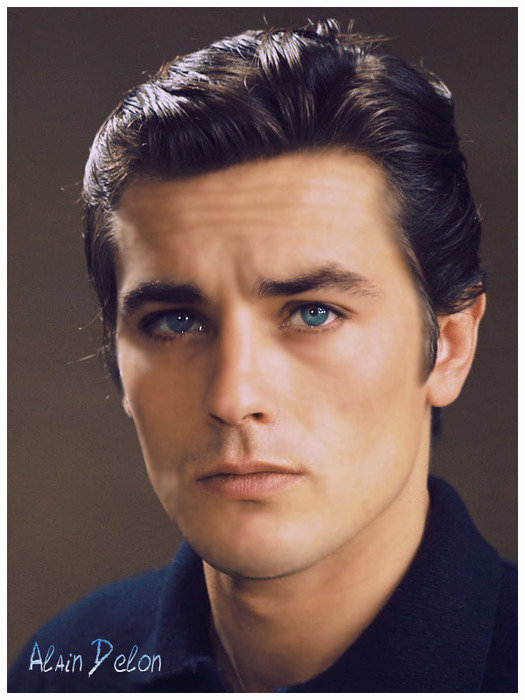 Алан Делон - портрет - оригинал