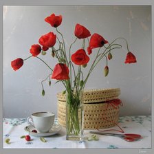 Схема вышивки «цветы»