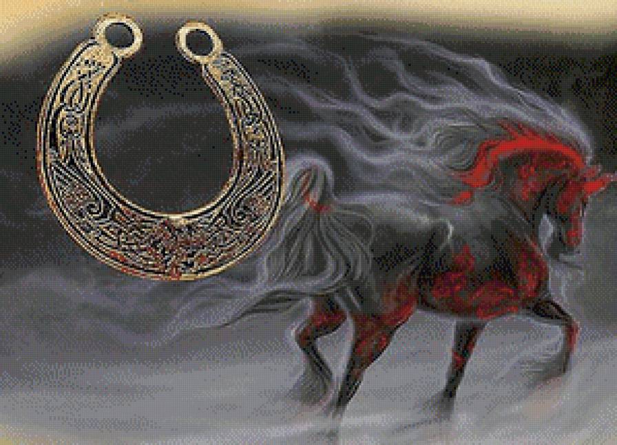 на счастье - на счастье, талисман, лошадь, подкова - предпросмотр