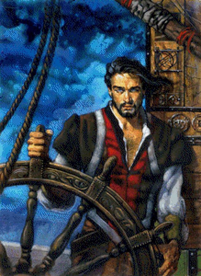 картина - корабли море - предпросмотр