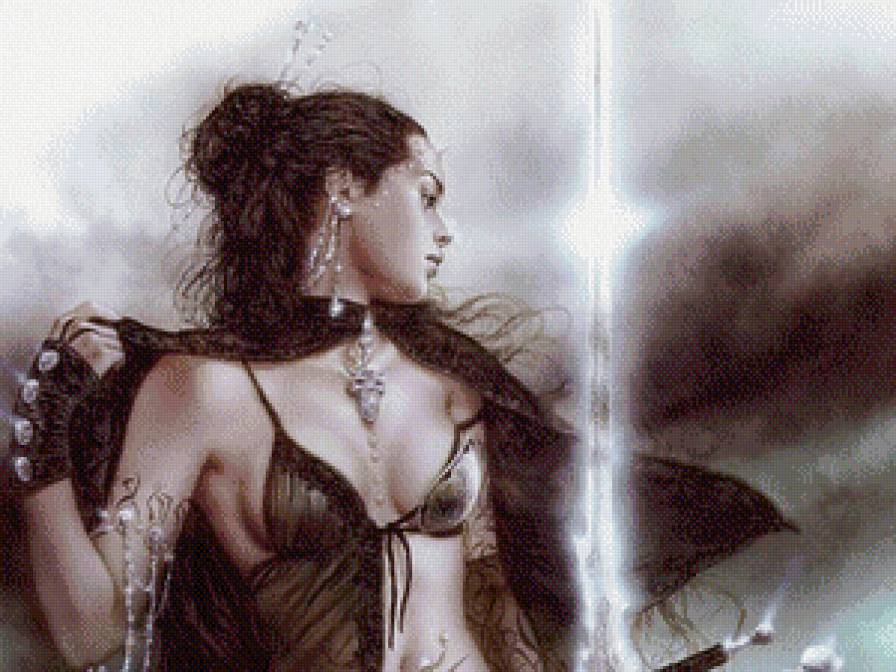 луис ройо 34 - фентези, девушка, луис ройо, амазонка - предпросмотр