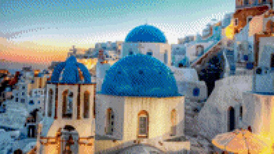 Греция - дома, греция - предпросмотр