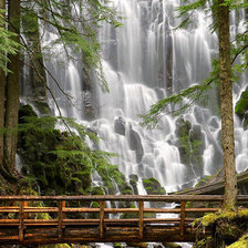Схема вышивки «водопад»