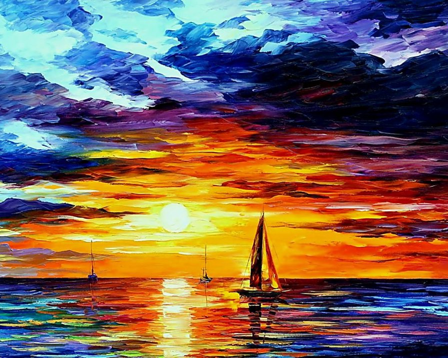 №547933 - афремов, живопись - оригинал