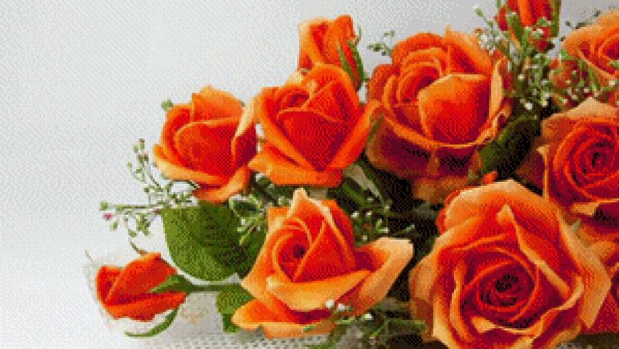Букет из роз - розы, цветы - предпросмотр