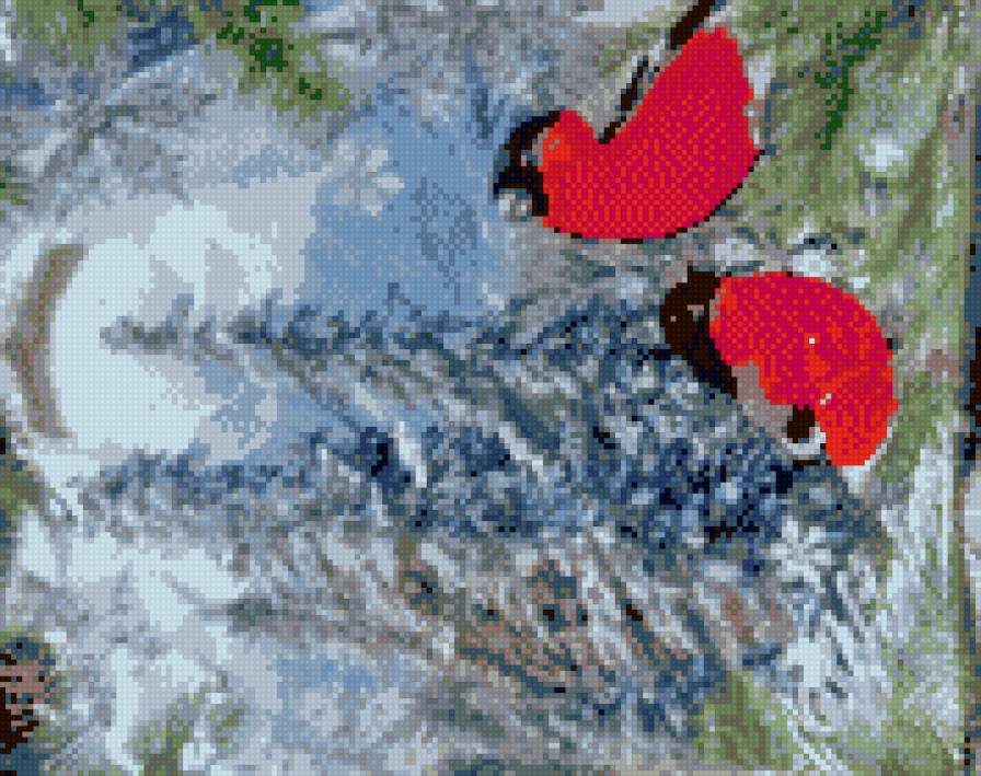 горы и снегири1 - предпросмотр