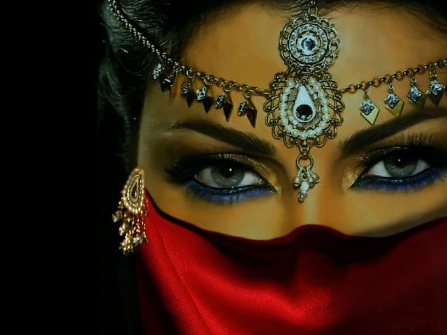 Девушка востока - восток, красавица, девушка - оригинал