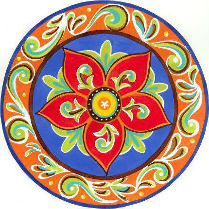 круглая подушка 4 - оригинал