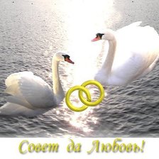 Схема вышивки «Лебеди»