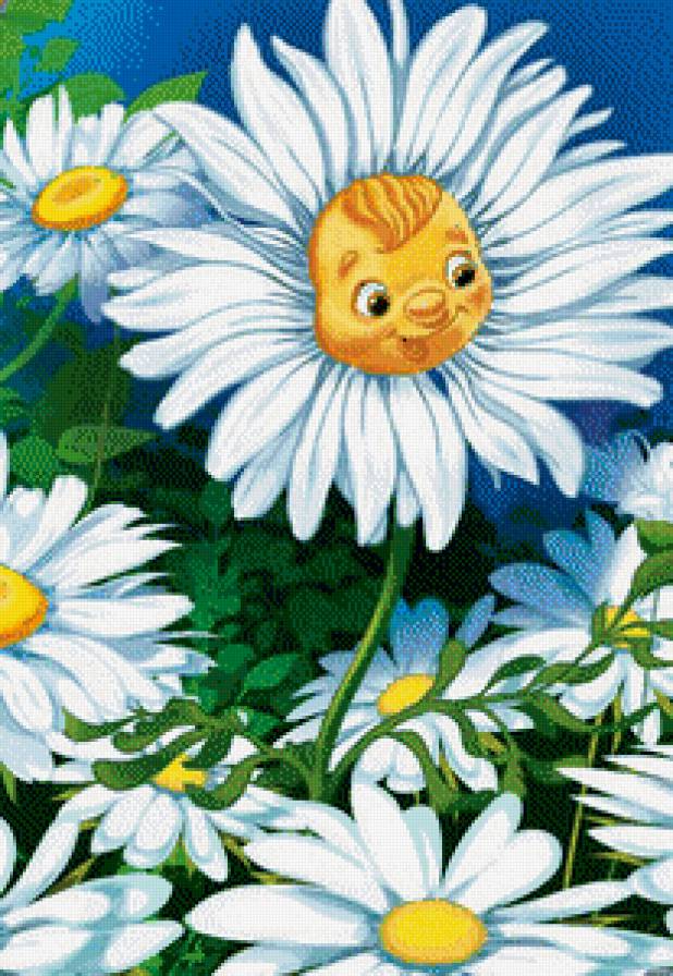 ромашки - предпросмотр