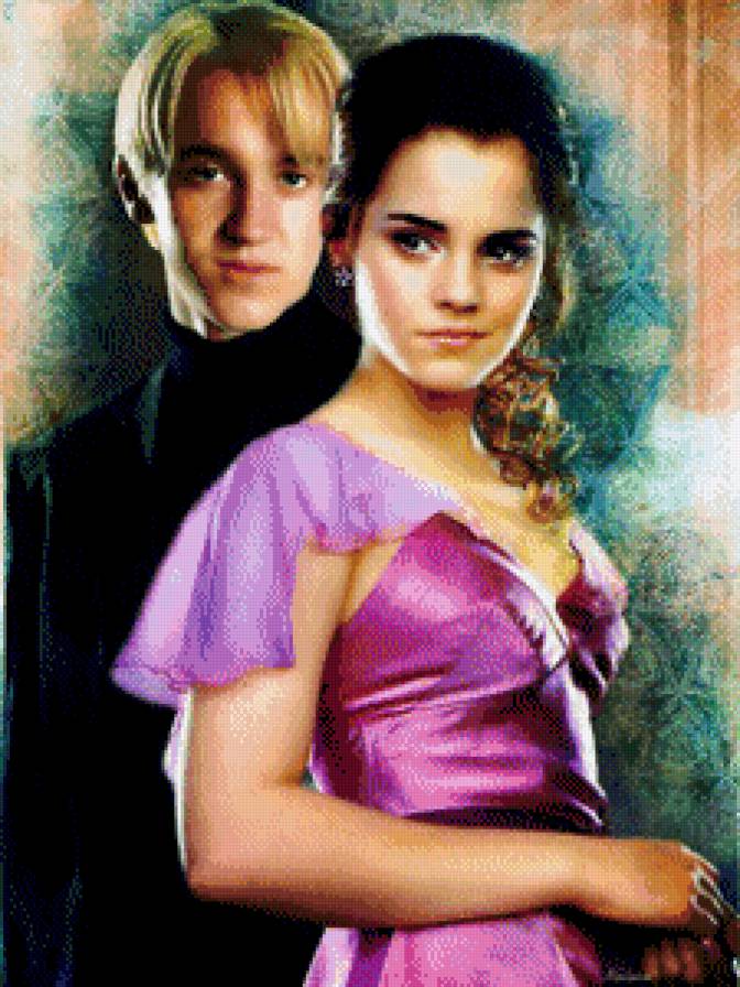 Драмиона3 - любовь, драмиона, гермиона грейнджер, пара, драко малфой - предпросмотр