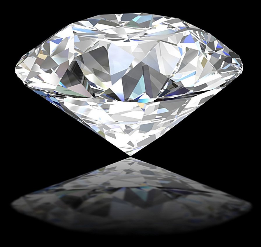 Алмаз - камень, алмаз, кристал - оригинал