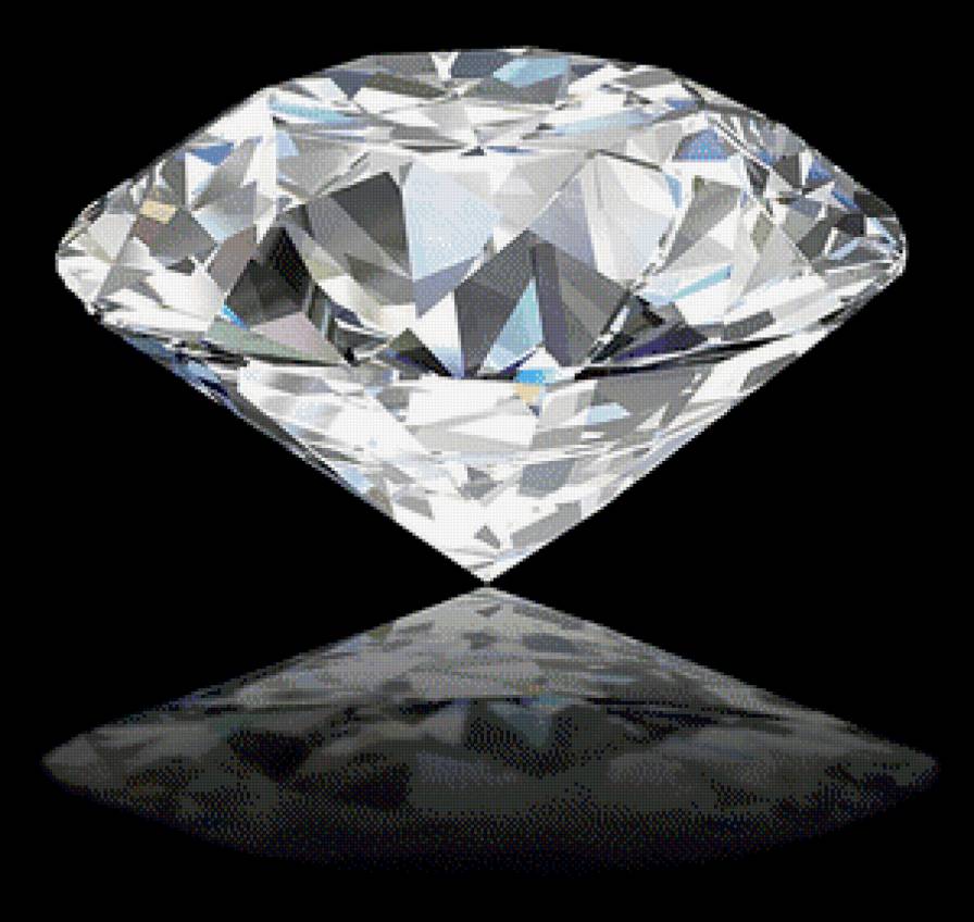 Алмаз - камень, кристал, алмаз - предпросмотр