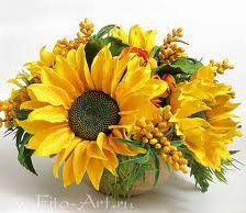 Схема вышивки «Оранжевое чудо»