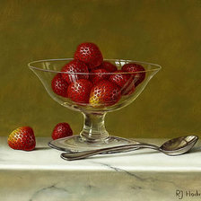 Схема вышивки «Клубника»