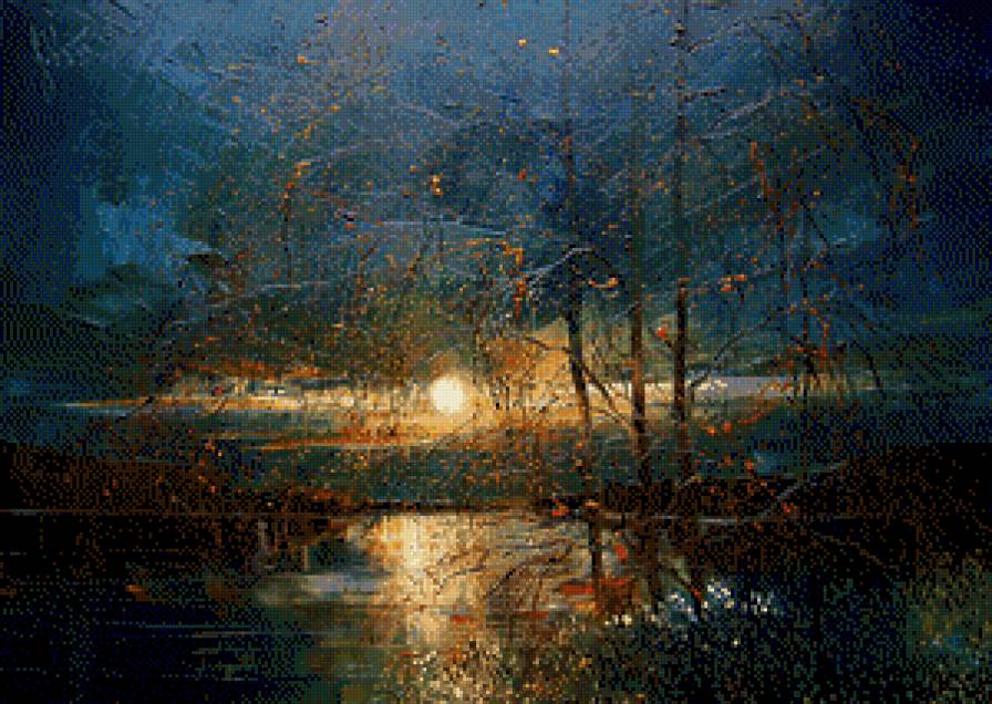 Justyna Kopania-Noc - pejzaz, ziwopis - предпросмотр