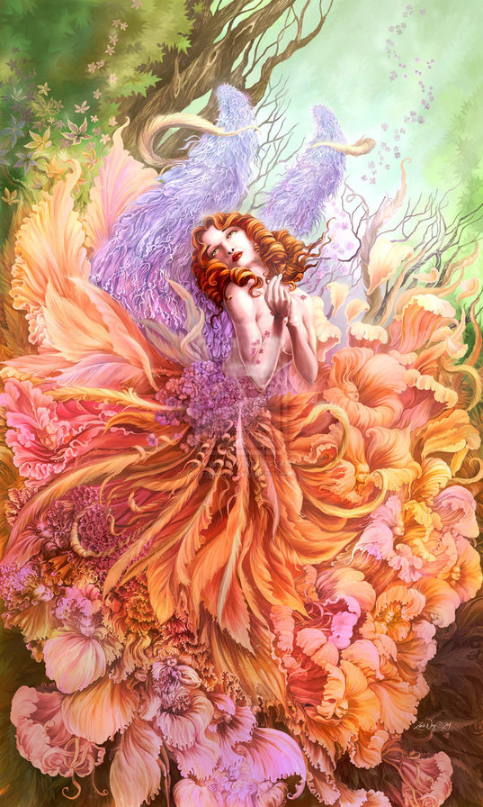 райская фея - фея, девушка - оригинал