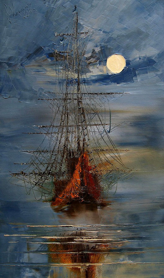 Justyna Kopania-Kuter - pejzaz, ziwopis - оригинал