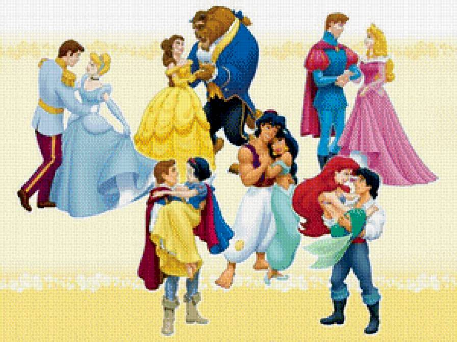 Принцессы и принцы - предпросмотр