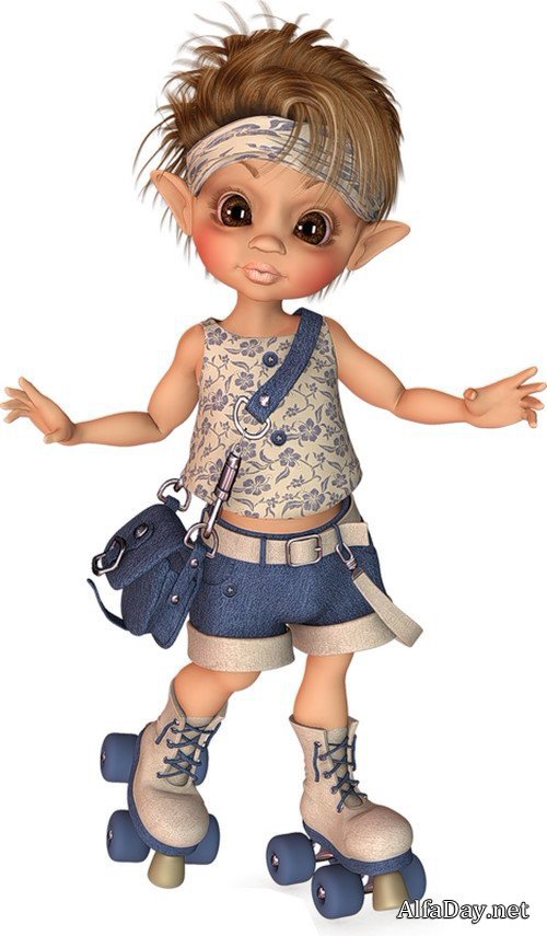 серия "эльфы" - оригинал