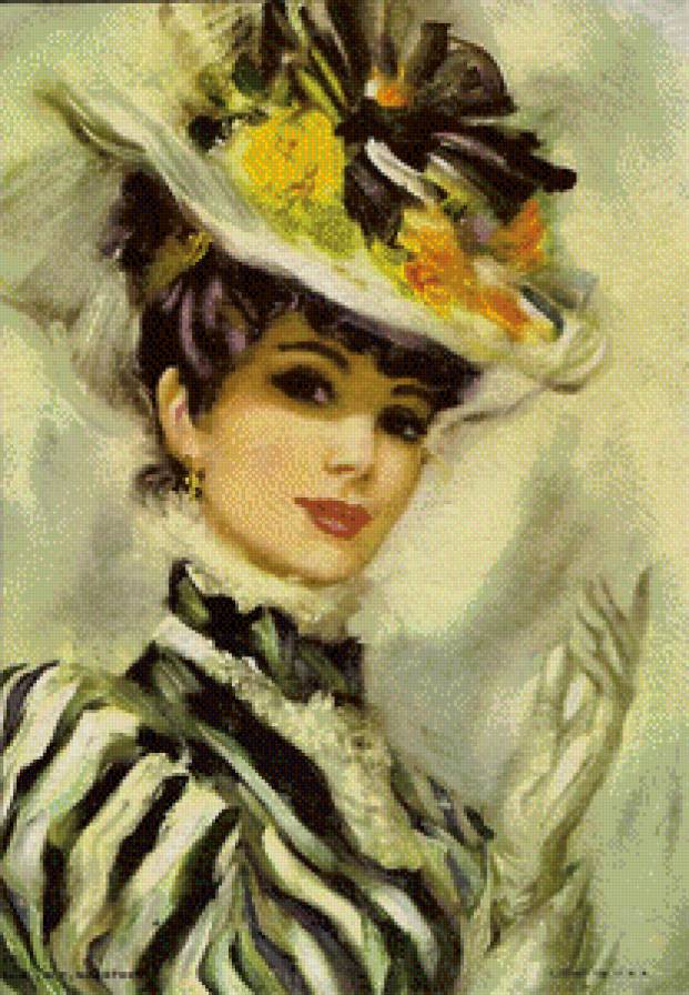 Дама - дамы эпохи - предпросмотр