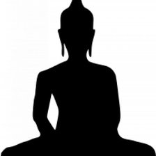 Схема вышивки «Сидячий Будда»