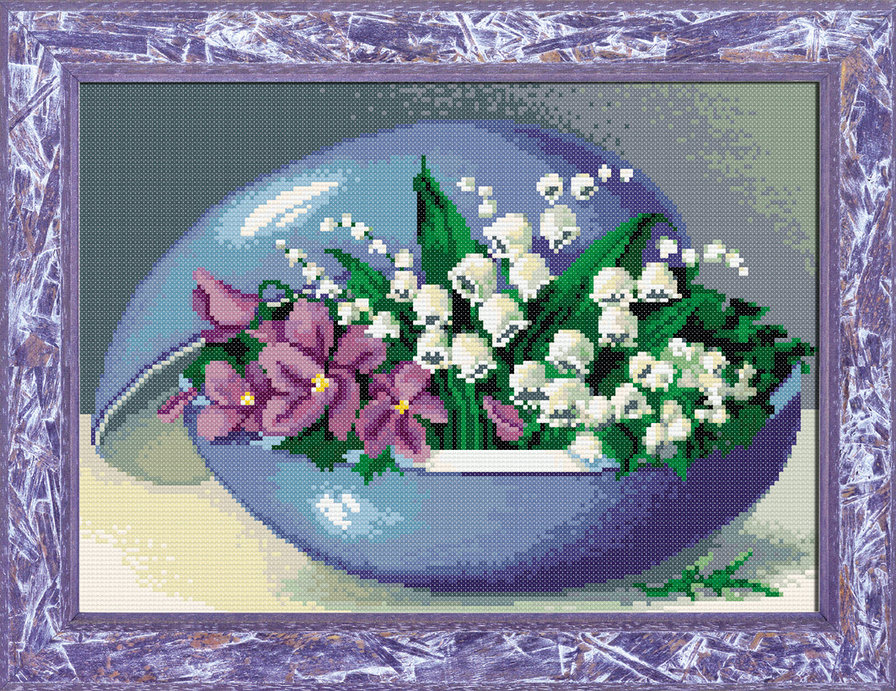 Весенние цветы - оригинал