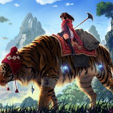 Схема вышивки «Прогулка»