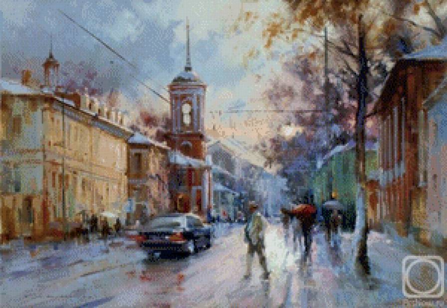 Старый Париж - париж - предпросмотр