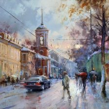 Схема вышивки «Старый Париж»