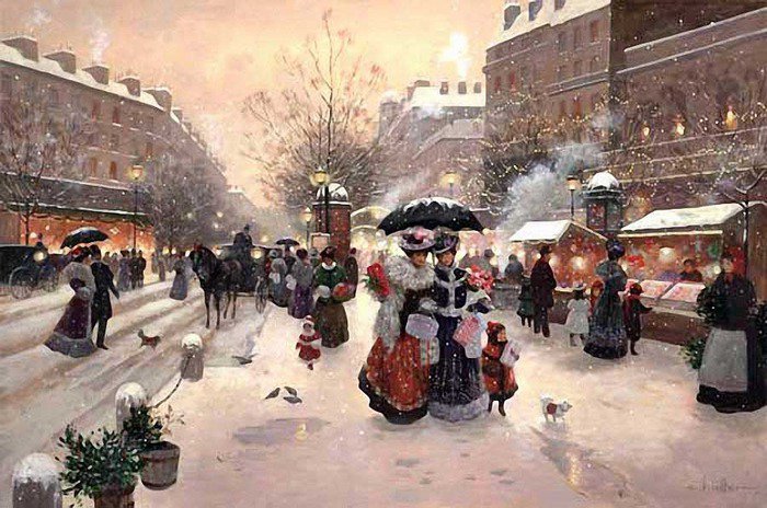 Старый Париж - париж - оригинал