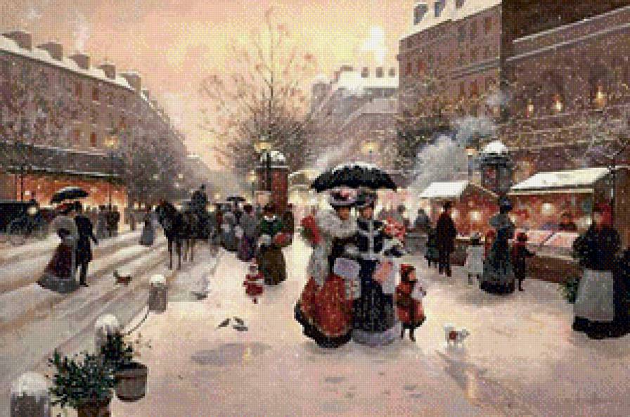 Старый Париж - париж - предпросмотр