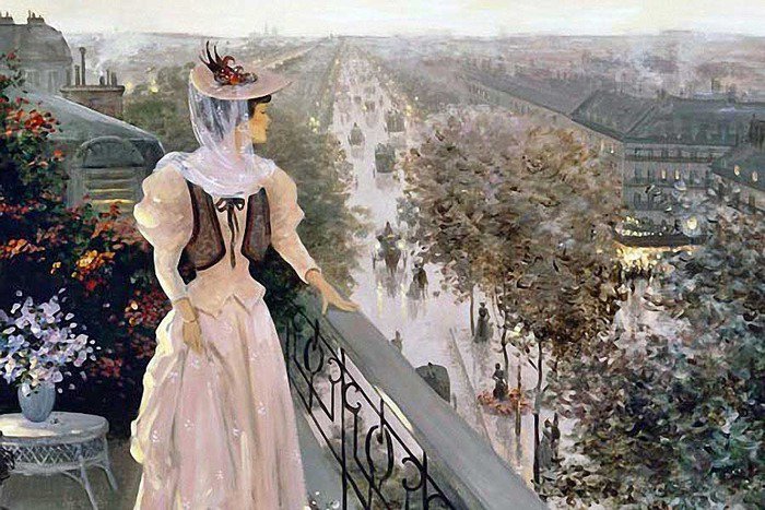 Старый Париж - париж - оригинал