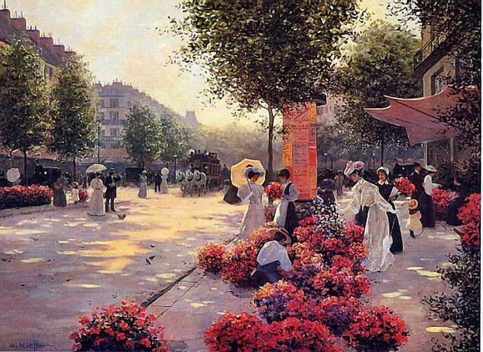 Старый Париж - париж - оригинал