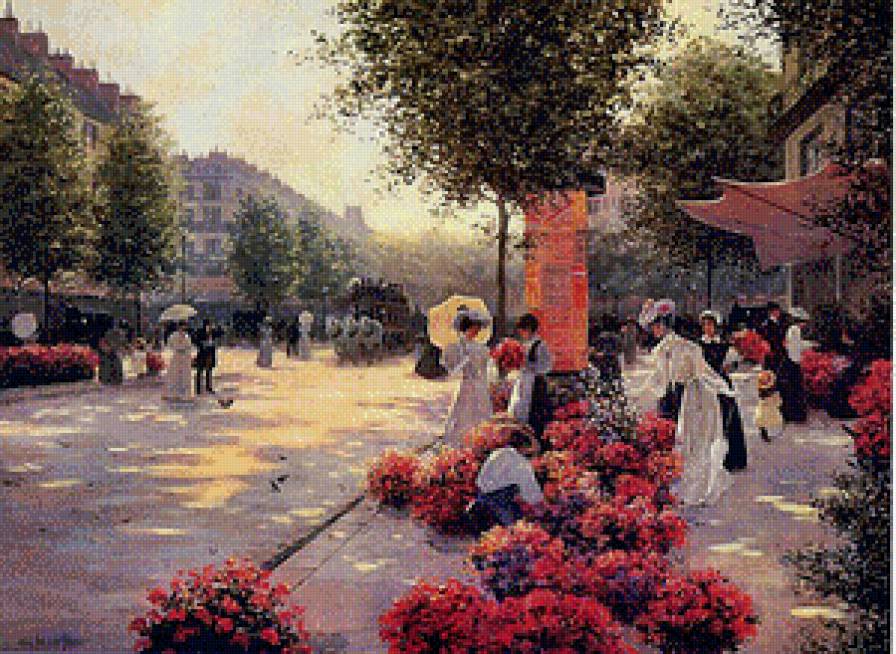 Старый Париж - париж - предпросмотр