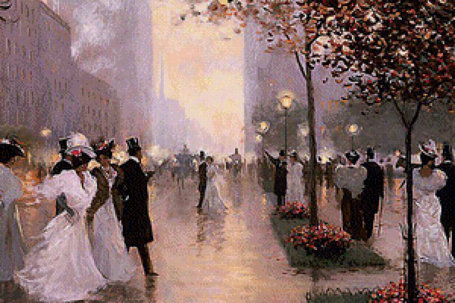 Старый Париж - париж - предпросмотр