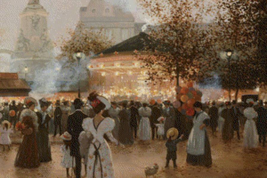 Старый Париж - париж - предпросмотр