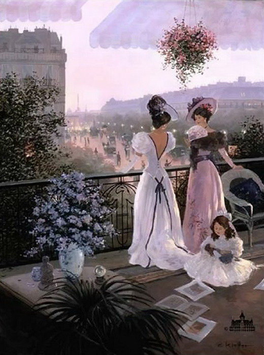 Старый Париж - париж - оригинал