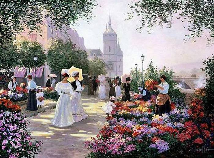 Старый Париж - париж - оригинал