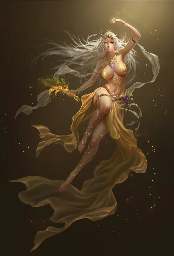 девушка - фэнтези - оригинал