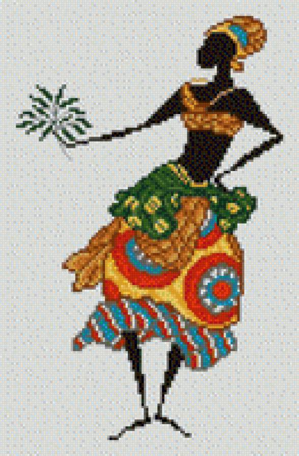 НЕГРИТЯНКА - лето, девушка, африка - предпросмотр