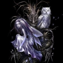 Схема вышивки «Фея»