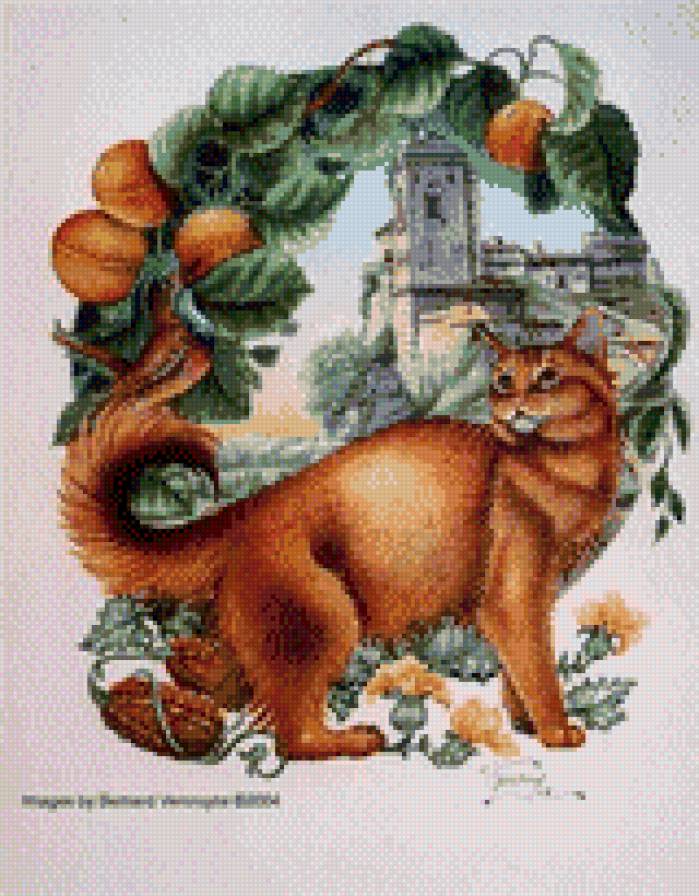 мир кошек - домашние животные, коты, картина, кошки - предпросмотр