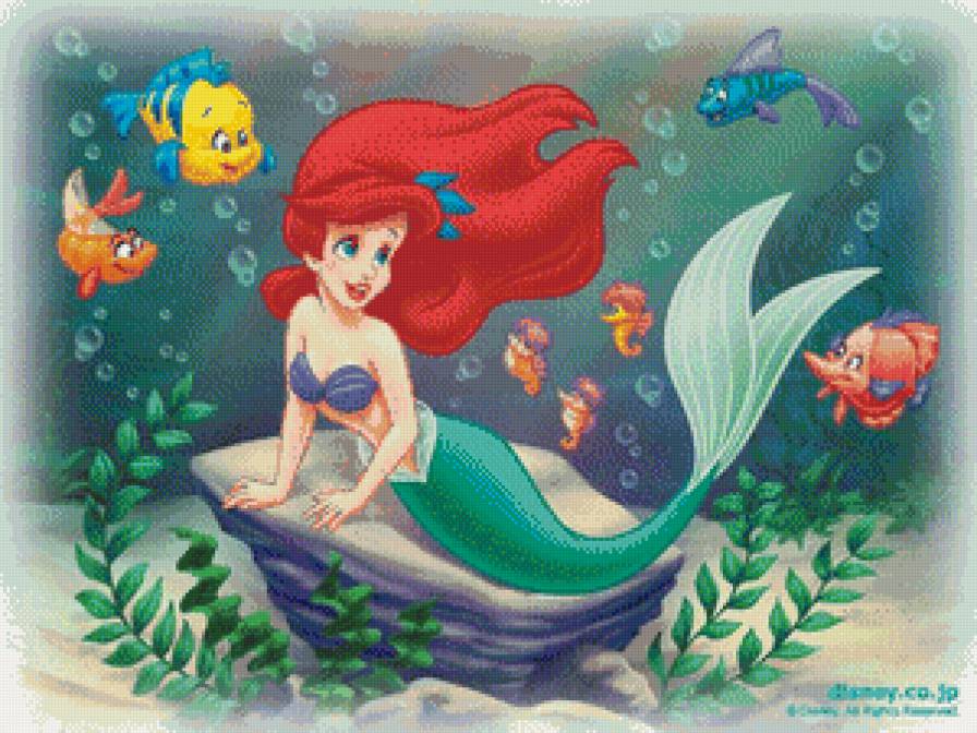 Ариель - русалка - предпросмотр