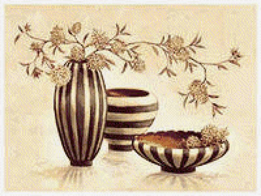 НЕЖНОСТЬ - цветы, натюрморт, вазы - предпросмотр