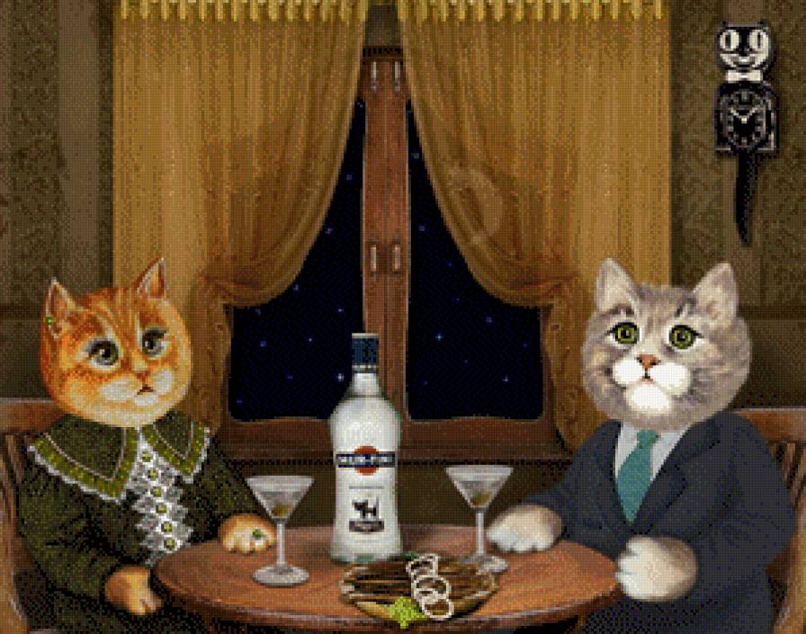 Пара - животные, романтика - предпросмотр