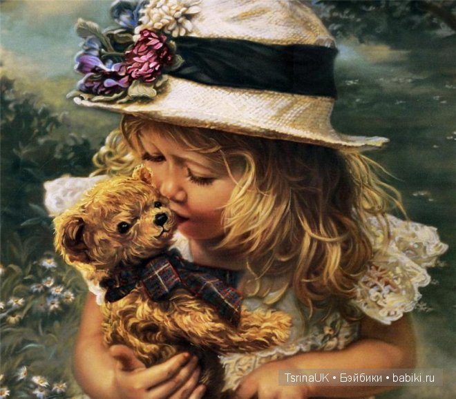 Девочка - девочка, ребенок, картина - оригинал