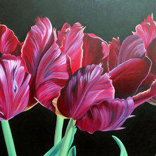 Схема вышивки «цветы»